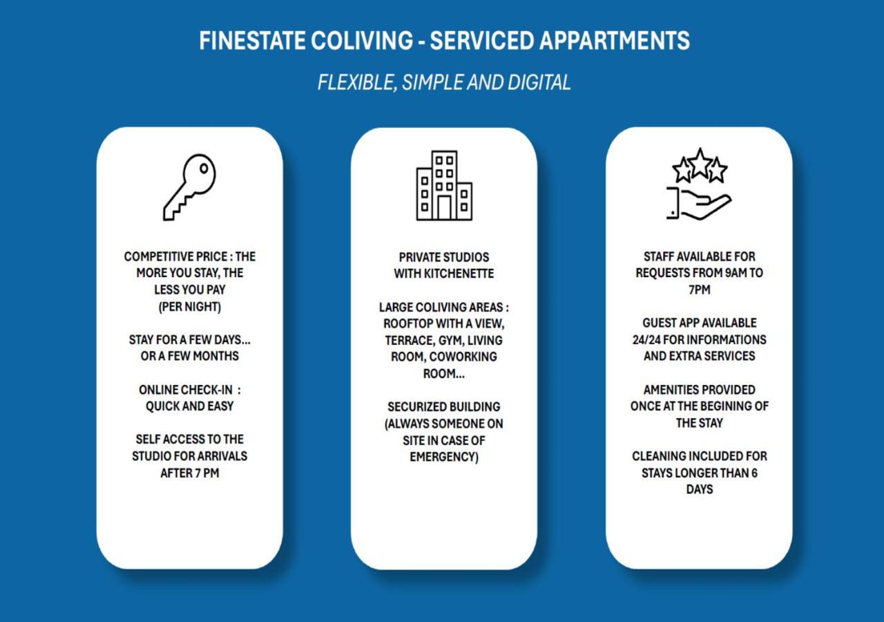 Hotel Finestate Coliving Mairie D'Issy Exteriér fotografie